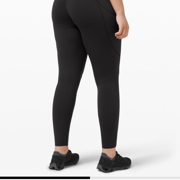 Navy Blue Lululemon Invigorate high rise legging size 2 - Picture 7 of 9